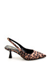 Leopar  Kadın Klasik Topuklu Ayakkabı K01231481404