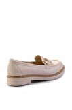 Bej  Kadın Loafer Ayakkabı K01257067509