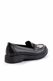 Siyah  Kadın Loafer Ayakkabı K01257067609