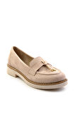 Bej  Kadın Loafer Ayakkabı K01257050102