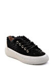Siyah Kot  Kadın Sneaker K01309000318