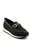 Siyah  Kadın Loafer Ayakkabı K01311000382