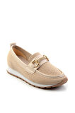 Bej  Kadın Loafer Ayakkabı K01311000382