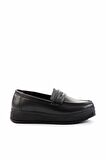 Siyah  Kadın Loafer Ayakkabı K01311777709