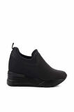 Siyah Streç  Kadın Sneaker K01313500117