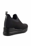 Siyah Streç  Kadın Sneaker K01313500117