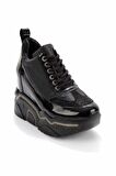 Bambi Siyah Parasüt  Kadın Sneaker K01313000267