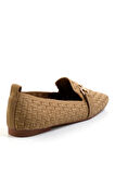 Taba  Kadın Loafer Ayakkabı K01327020182
