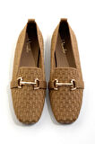 Taba  Kadın Loafer Ayakkabı K01327020182