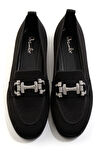 Siyah  Kadın Loafer Ayakkabı K01327022282