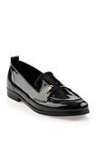 Siyah  Kadın Loafer Ayakkabı K01327023198