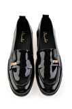 Siyah  Kadın Loafer Ayakkabı K01327023198