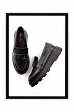 Siyah  Kadın Loafer Ayakkabı K01327251809