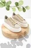 Bej  Kadın Sneaker K01344008009