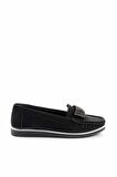 Siyah  Kadın Loafer Ayakkabı K01348065409