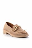 Vizon Triko  Kadın Loafer Ayakkabı K01362245882