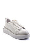 Beyaz Rugan  Kadın Sneaker K01377024008