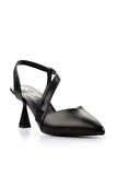Siyah  Kadın Klasik Topuklu Ayakkabı K01397041009