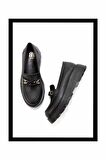 Siyah  Kadın Loafer Ayakkabı K01404083009