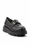 Siyah  Kadın Loafer Ayakkabı K01404083009