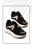 Siyah File  Kadın Sneaker K01412600022
