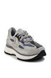 Gri Süet  Kadın Sneaker K01429160402