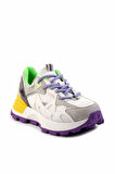 Beyaz Süet  Kadın Sneaker K01429160202
