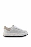 Beyaz Hakiki Deri Kadın Sneaker K01459702103