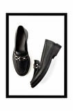Siyah   Kadın Loafer Ayakkabı K01474091209