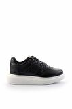 Siyah Beyaz  Kadın Sneaker K01478103309
