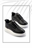 Siyah Beyaz  Kadın Sneaker K01478103409