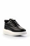 Siyah Beyaz  Kadın Sneaker K01478103409