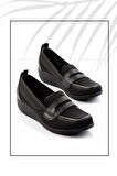 Siyah Triko  Kadın Casual Ayakkabı K01474010282
