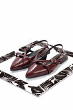 Bordo  Kadın Babet K01473010508