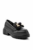 Siyah  Kadın Loafer Ayakkabı K01503741509