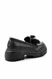 Siyah  Kadın Loafer Ayakkabı K01503741509