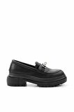 Siyah   Kadın Loafer Ayakkabı K01503742309