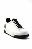 Bambi Beyaz Siyah  Kadın Sneaker K01512320009
