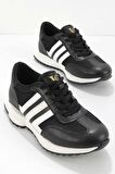 Bambi Siyah Beyaz  Kadın Sneaker K01512211309