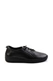 Siyah Leather Kadın Casual Ayakkabı K01523021203