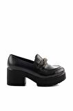 Siyah  Kadın Loafer Ayakkabı K01534265309