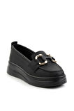 Siyah  Kadın Loafer Ayakkabı K01536194509