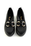 Siyah   Kadın Loafer Ayakkabı K01536194509