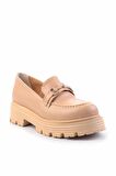 Nude  Kadın Loafer Ayakkabı K01534265609