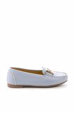 Bambi Mavi  Kadın Loafer Ayakkabi K01542166609