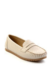 Bej  Kadın Loafer Ayakkabı K01542010909