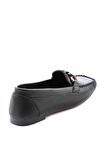 Bambi Siyah  Kadın Loafer Ayakkabi K01542166509