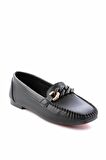 Bambi Siyah  Kadın Loafer Ayakkabi K01542166509