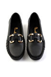 Siyah  Kadın Loafer Ayakkabı K01542010709