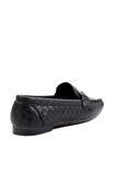 Bambi Siyah  Kadın Loafer Ayakkabi K01542030710